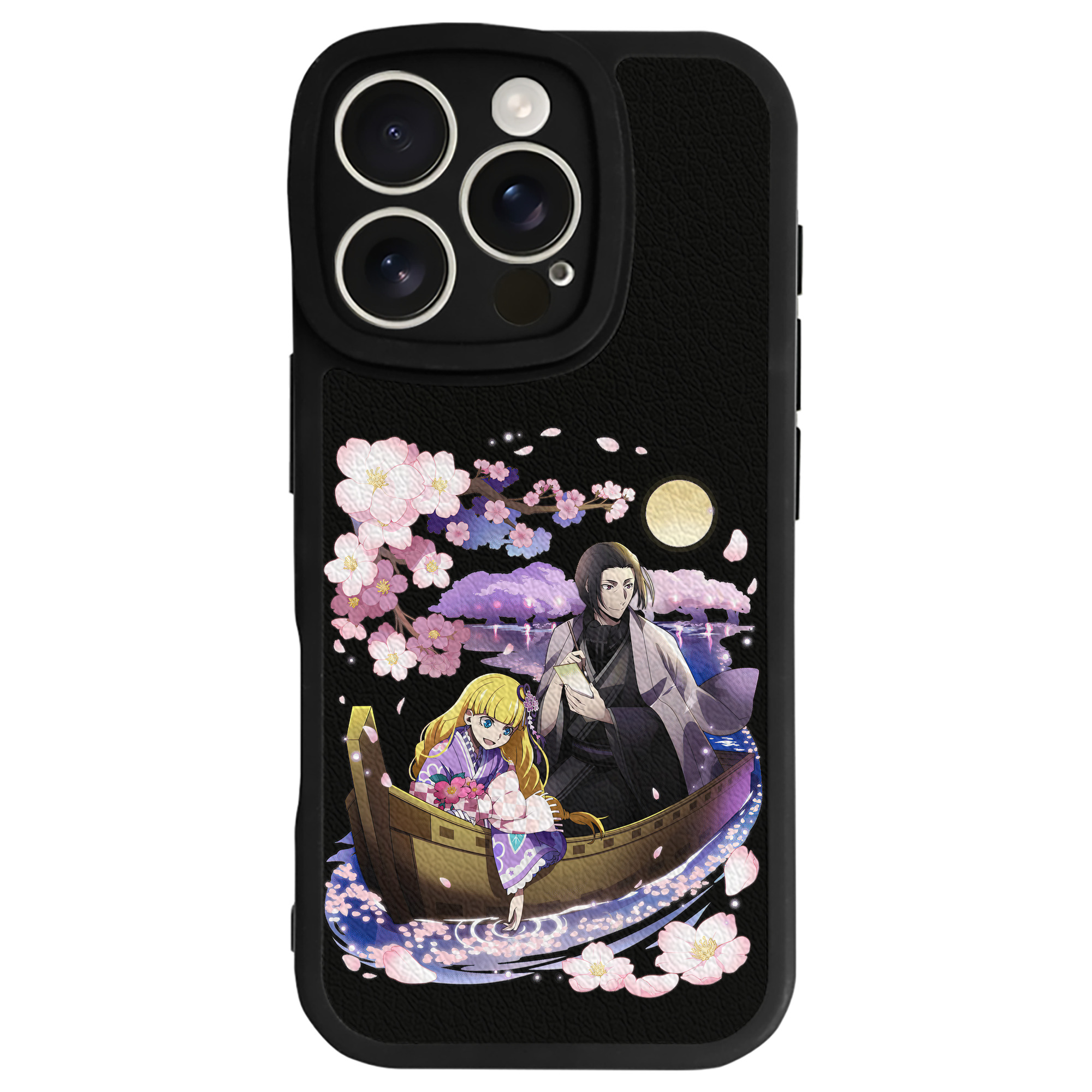 （画像用） 文豪ストレイドッグス Bungo Stray Dogs 【iPhone 16シリーズ対応】シリコンスマホケース（レザー調） 材質：シリコン